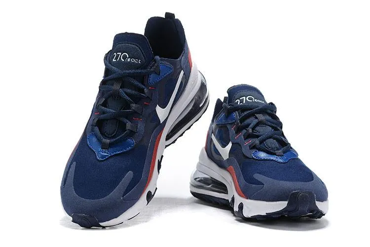Asics Gel Quantum 180 4 Running Shoes Nike Air Max 270 React GS 'Navy Red' Sneaker Shoes Sale Men Size 5.5 - 11