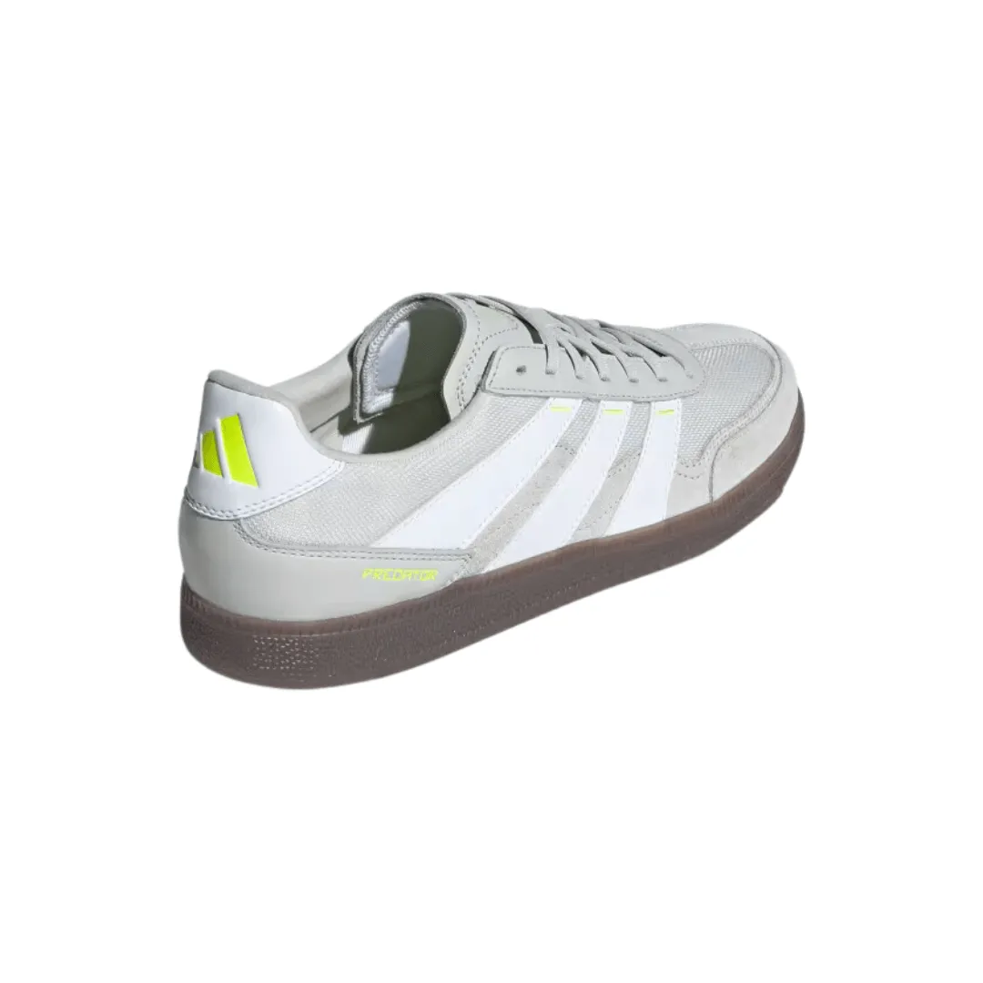 Adidas Superstar Sneakers Shoes Adidas Predator 24 League Low Freestyle Soccer Shoes - Grey One / Cloud White / Team Solar Yellow 2