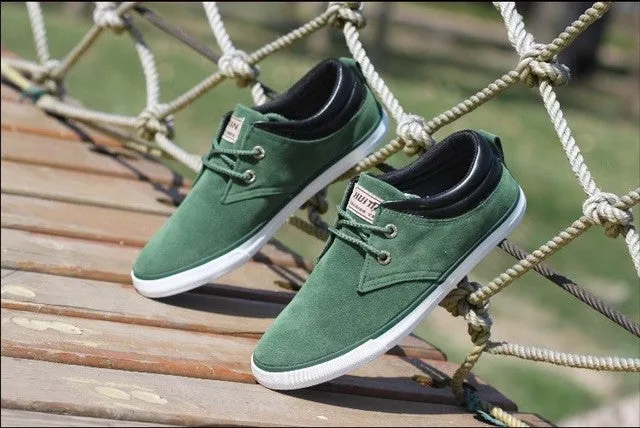 Flats Liz Claiborne Shoes New 2017 Top Fashion brand men Flat Shoes Canvas men's flats shoes men,Daily casual shoes Spring Autumn suede men shoes LS083