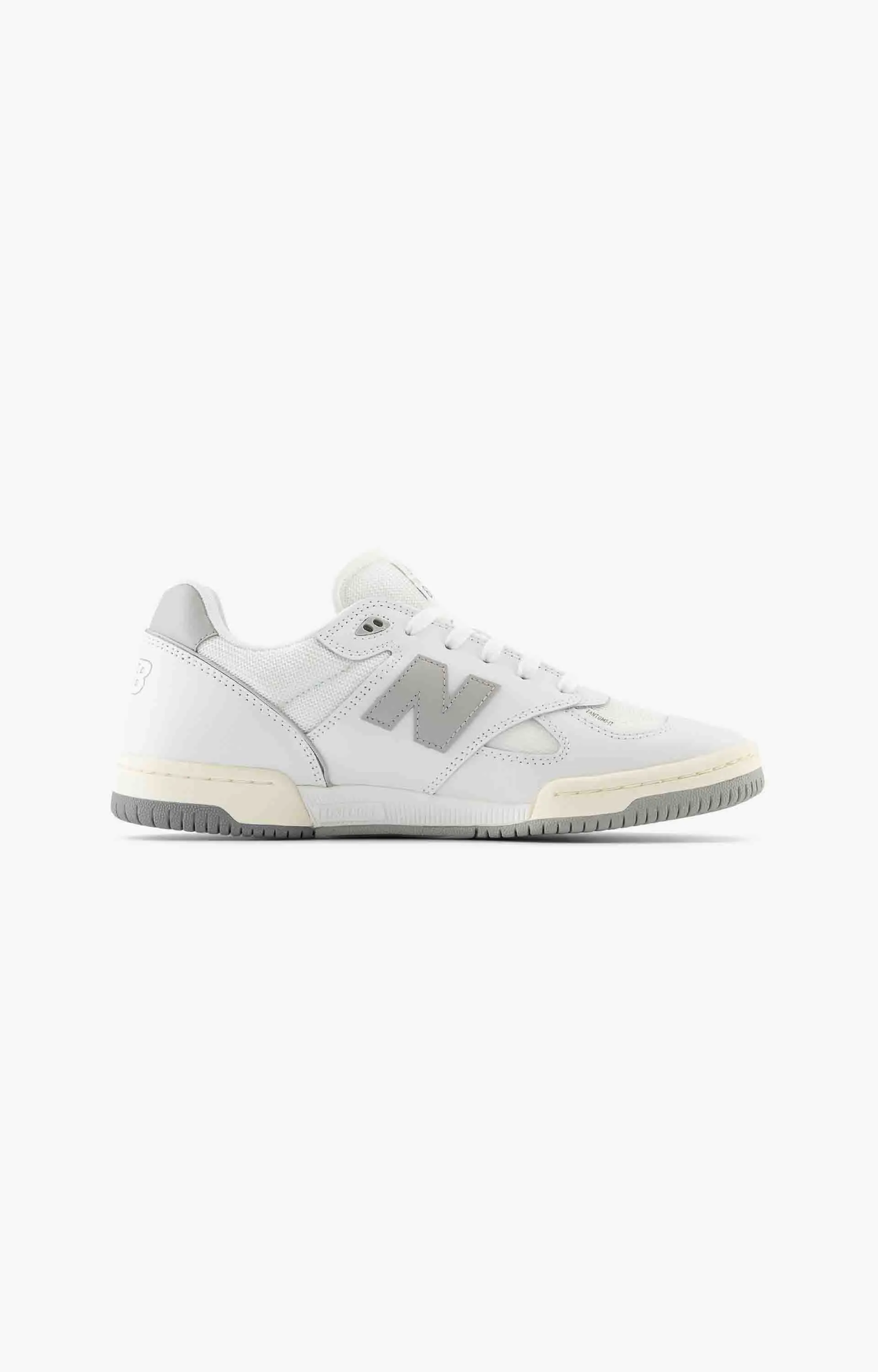 New Balance Numeric Tom Knox NM600CWG Shoe, White/Grey First New Balance Shoe