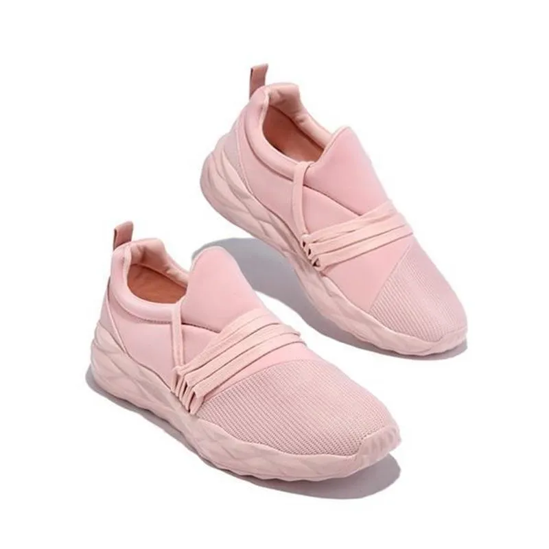 Design Sneakers Fashion lace-up women sneakers comfy walking breathable summer running shoes