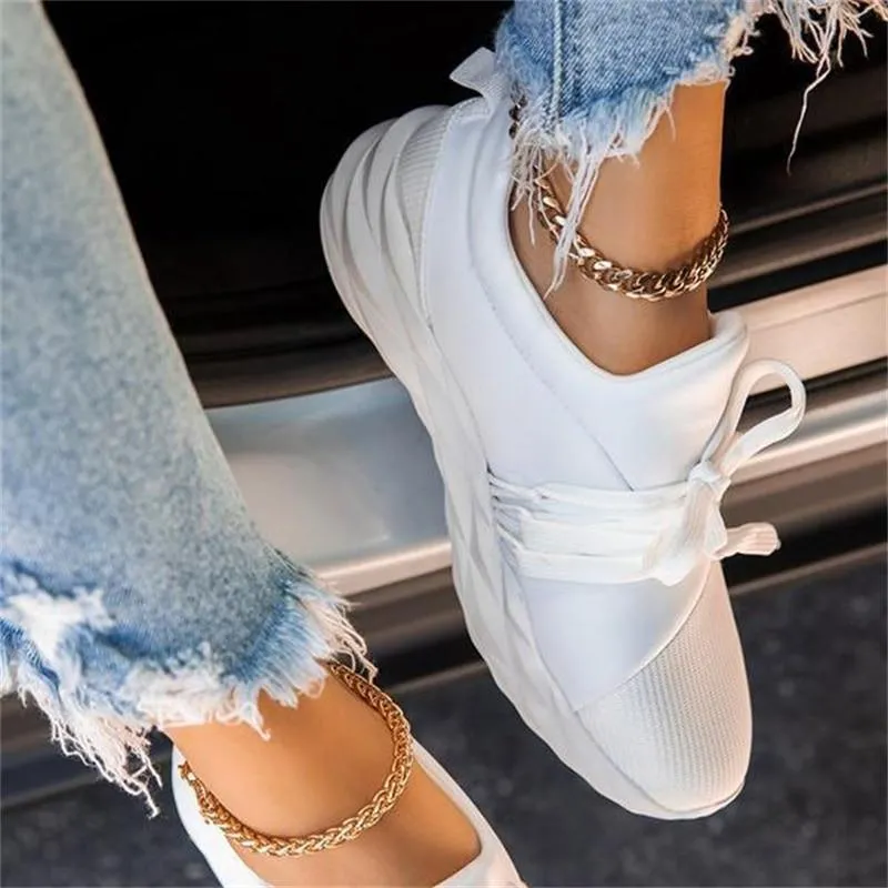 Chanel Shoes Sneakers Fashion lace-up women sneakers comfy walking breathable summer running shoes