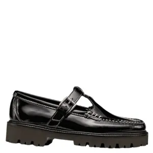 Casual Loafers Slip-ons G.H. Bass Women's Mary Jane Super Lug Weejuns Loafer in Black Patent