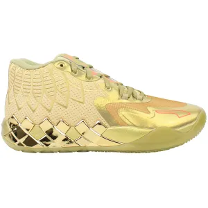 Asics Shoes Nursing Puma MB.01 Golden Child Mens Gold Basketball Shoes
