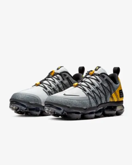 Multicolor Sneakers Nike Air Vapormax Run Utility "Grey Amarillo" Shoes Sneakers Men !!! CYBER MONDAY SALE !!!