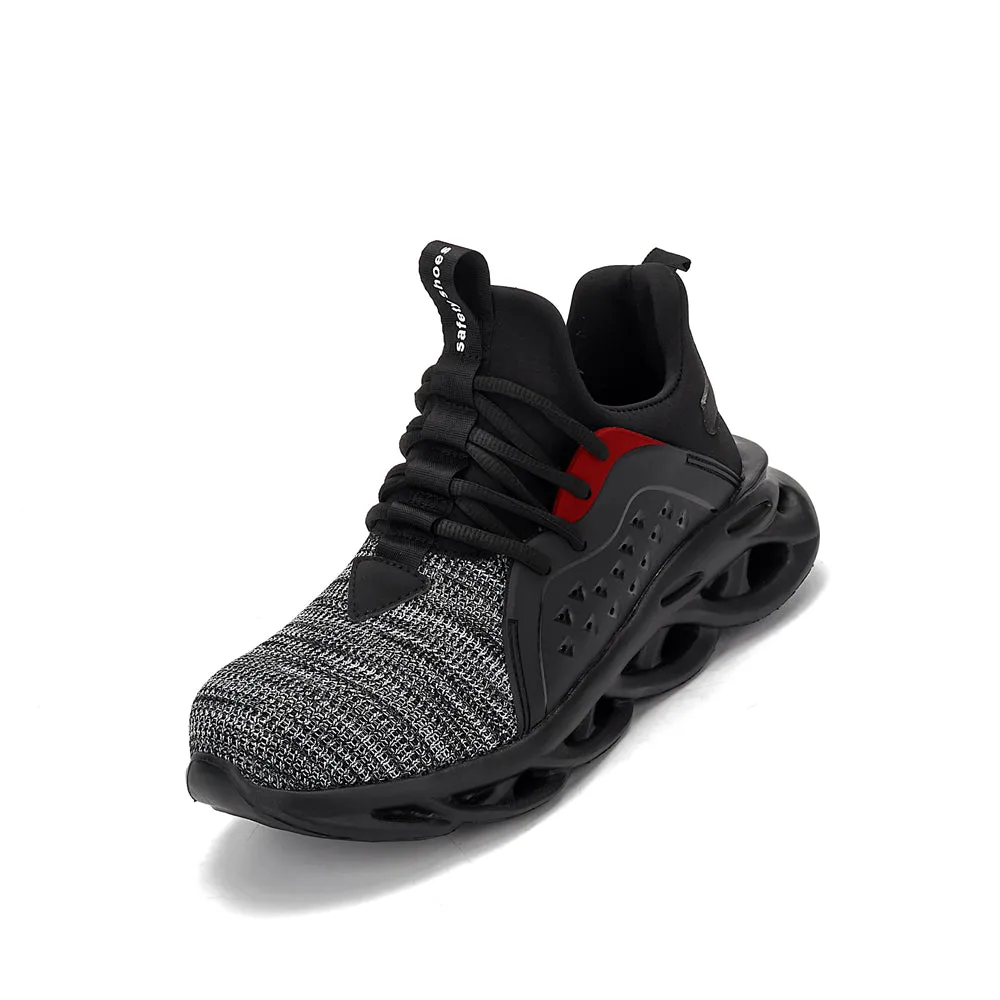 Cowboy Boot Work Boots Indestructible Work Shoes Sneakers Men Anti-puncture Safety Shoes