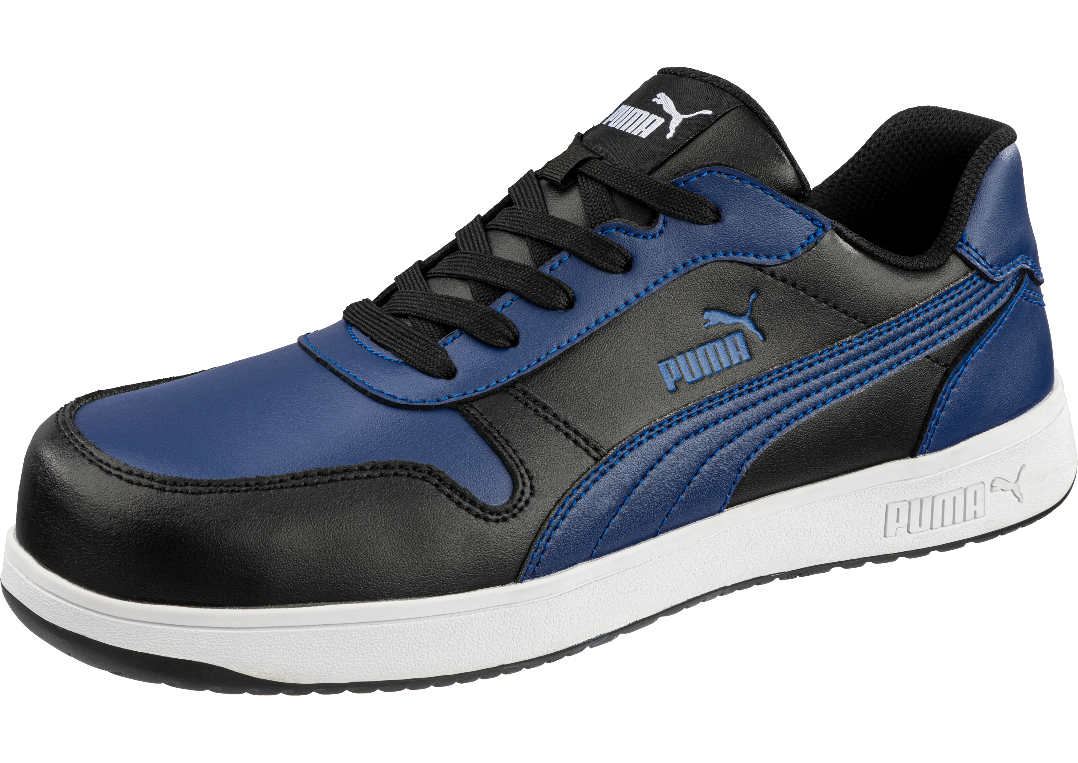 PUMA Frontcourt Low Blue/Black (PUM640277) Ortholite Shoes Asics