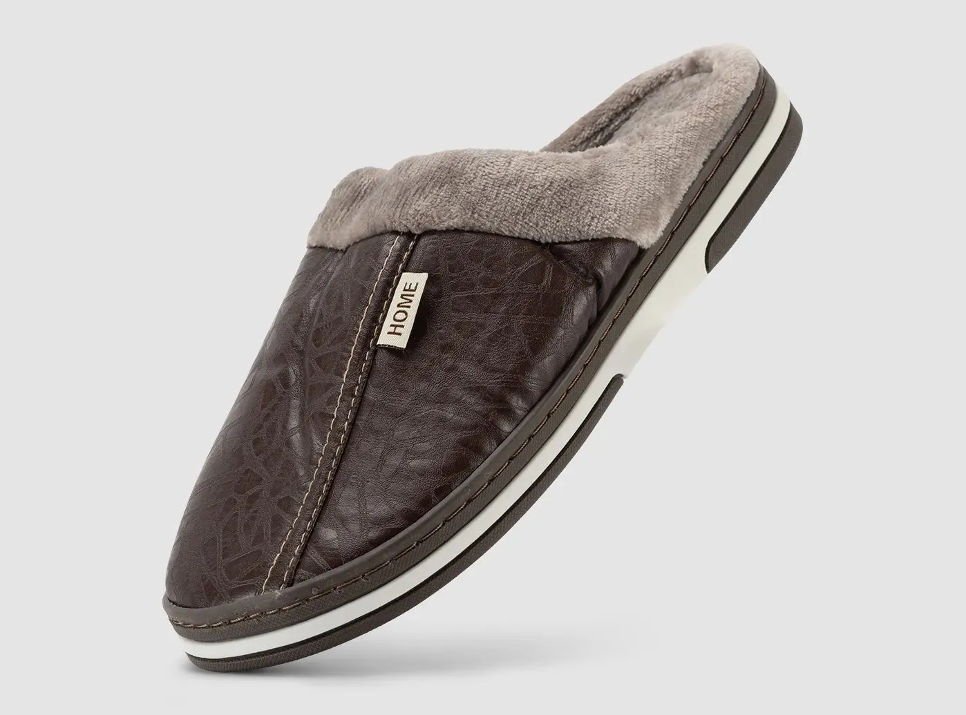 FitVille Men's Plush House Slippers Stegmann Slippers