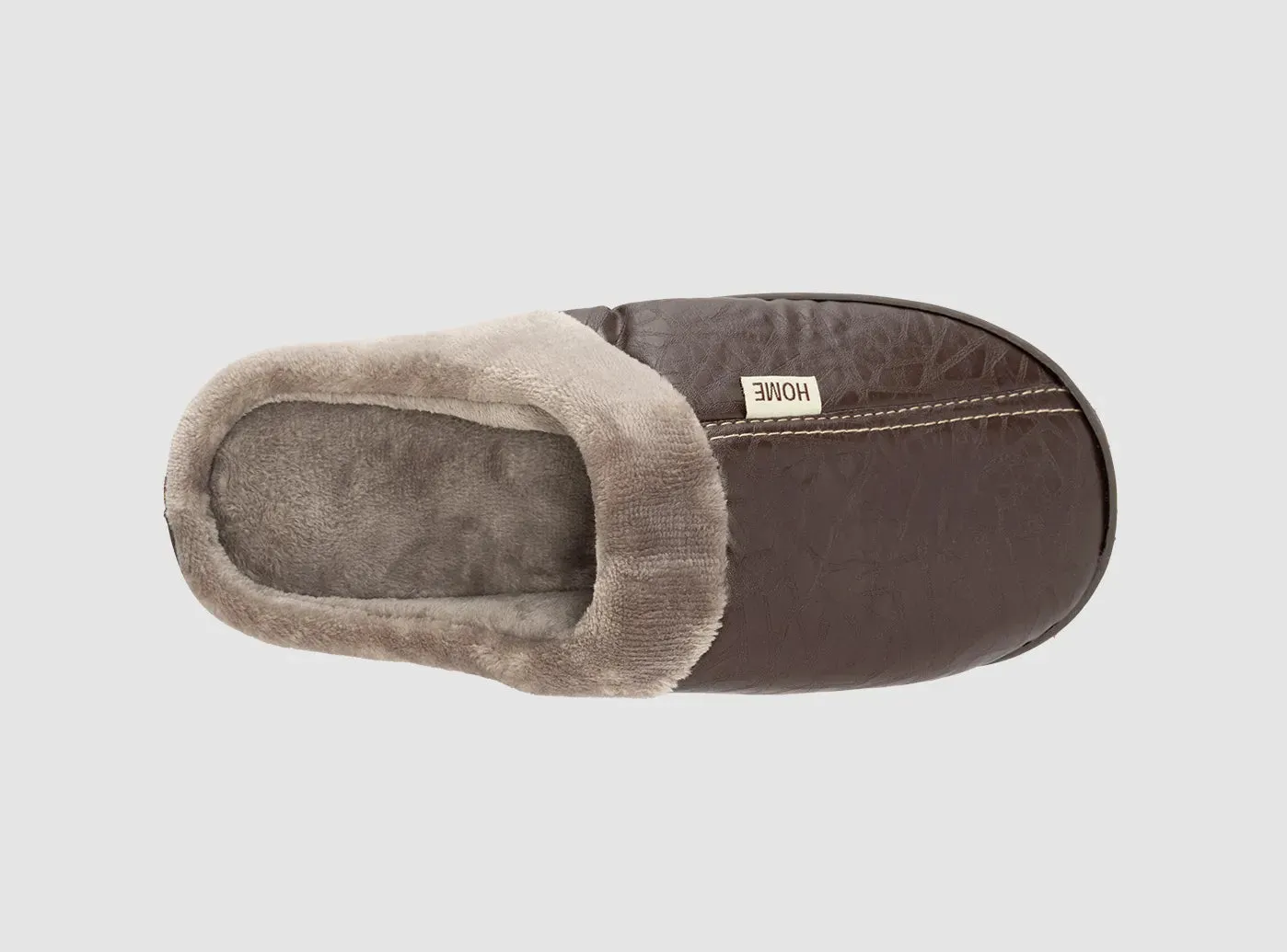 FitVille Men's Plush House Slippers Ugg Shoes Slippers