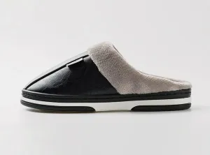 Easy Knit Slippers Pattern FitVille Men's Plush House Slippers