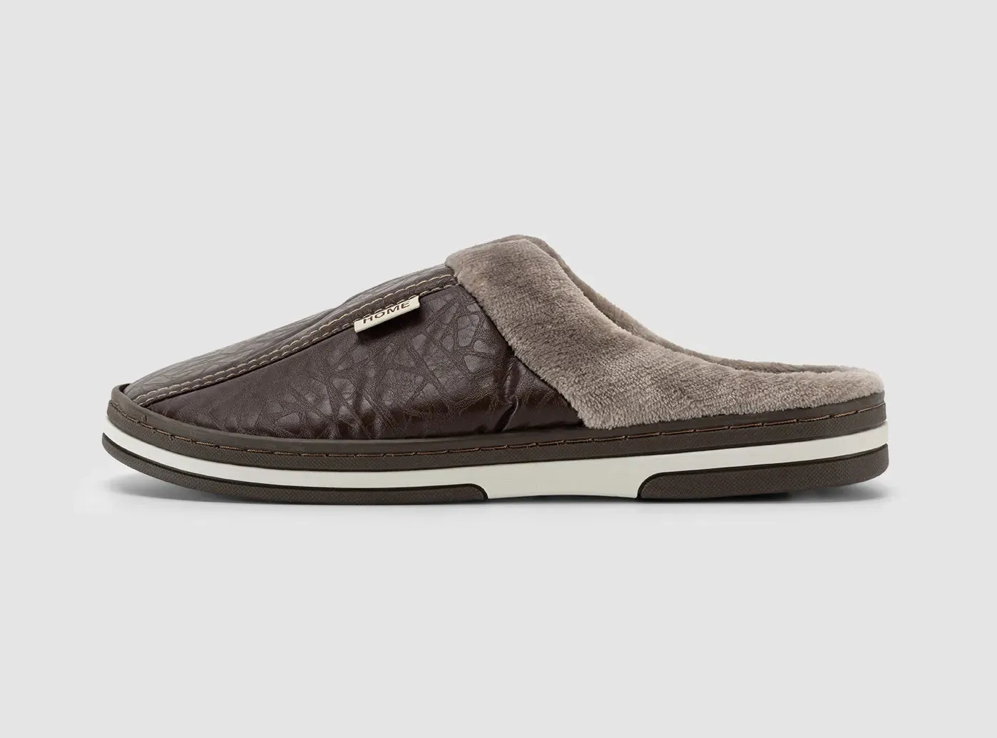 FitVille Men's Plush House Slippers Disposable Slippers