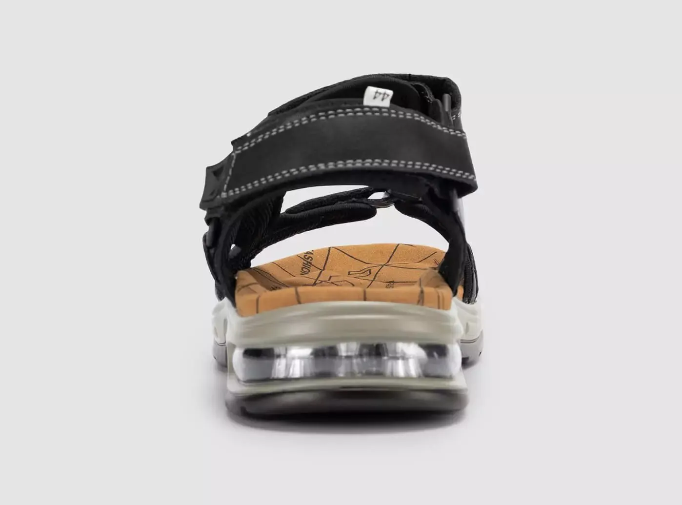 80s Sandals FitVille Men's UrbanStride Cushion Sandals