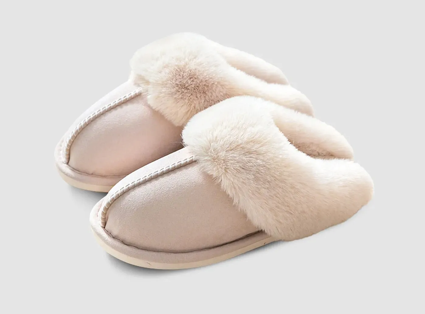 FitVille Women's Plush Indoor Slippers Mukluks Slippers