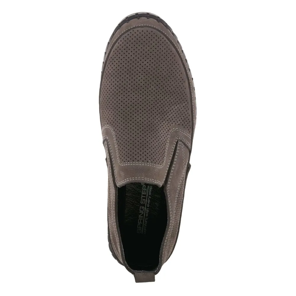 Spring Step Shoes Men Mateo Shoes Sonoma Suede Loafers
