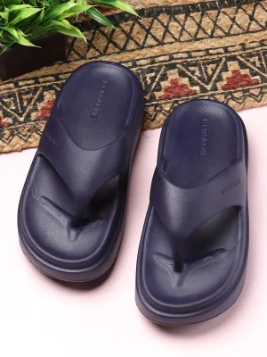 Bersache Extra Soft Classic Casual with  Regular wear with Ultra Soft & Flexibility Technology Clogs For women's/Girl's-(6112-Blue) Miniso Bathroom Slippers
