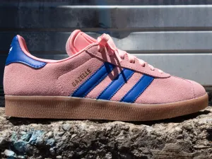 Adidas Gazelle 'Semi Pink Spark/Lucid Blue' Adidas Mid Rise Shoes