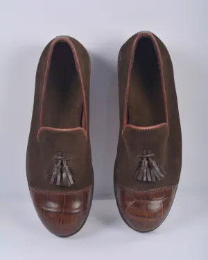 Safety Toe Loafers Footprint TASSEL LOAFERS BROWN