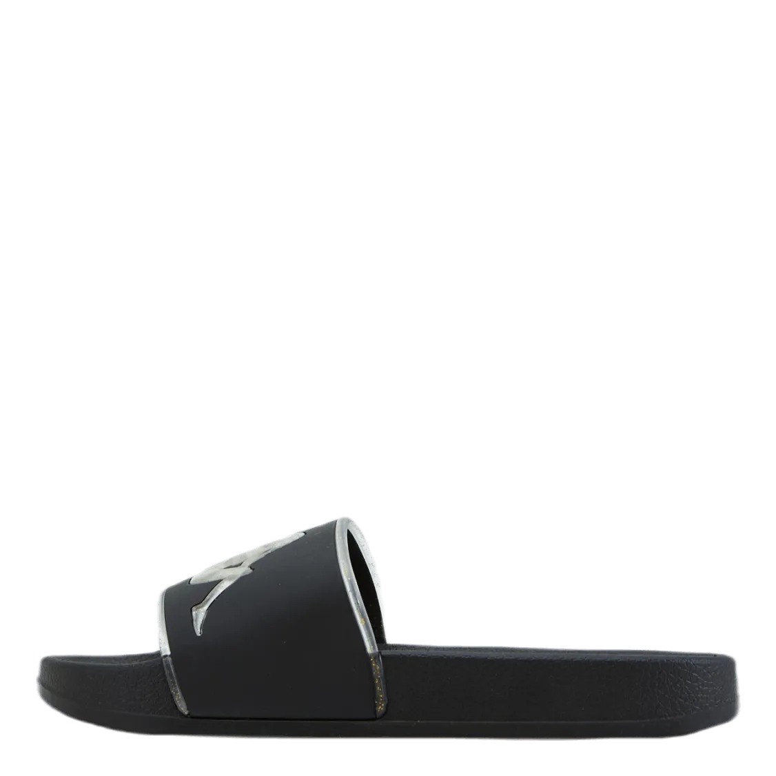 Slipper, Authentic Aqua 1 Black/Gold Flip Flops With Support For Walking