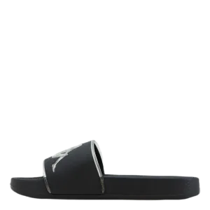 Grass Flip Flops Slipper, Authentic Aqua 1 Black/Gold