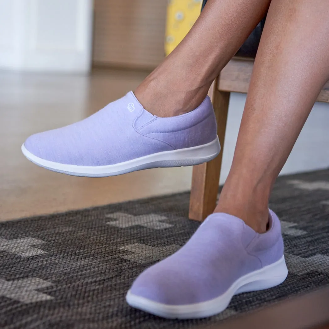 Women's Slip-Ons Lavender Slip On Wellington Boots