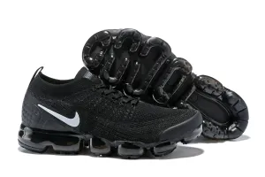 Nike Air Vapormax Flyknit 2 All Black Shoes Sneakers Men !!! CYBER MONDAY SALE !!! Step Sneakers