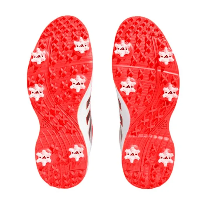 Adidas Men's Tech Response 3.0 Boa WD Spiked Golf Shoes - White/Black/Red Adidas Crazyflight Mid Top Volleyball Shoes