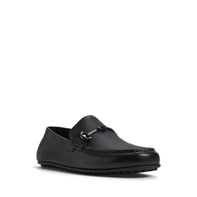 Wilbart Slip Ons - Black Slip On Platform Sneakers