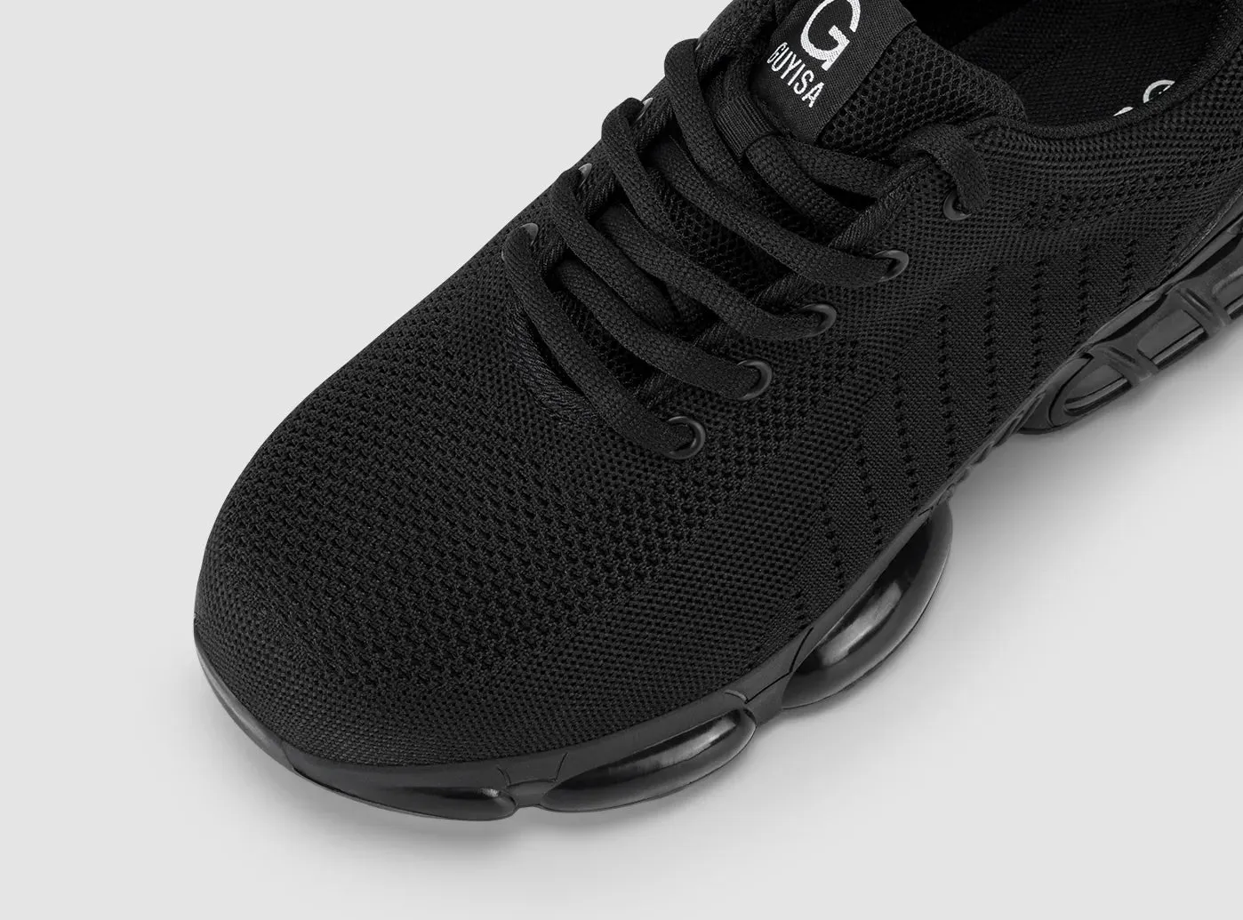 FitVille Men's Breathable Safety Shoes Most Comfortable Work Boots For Standing All Day