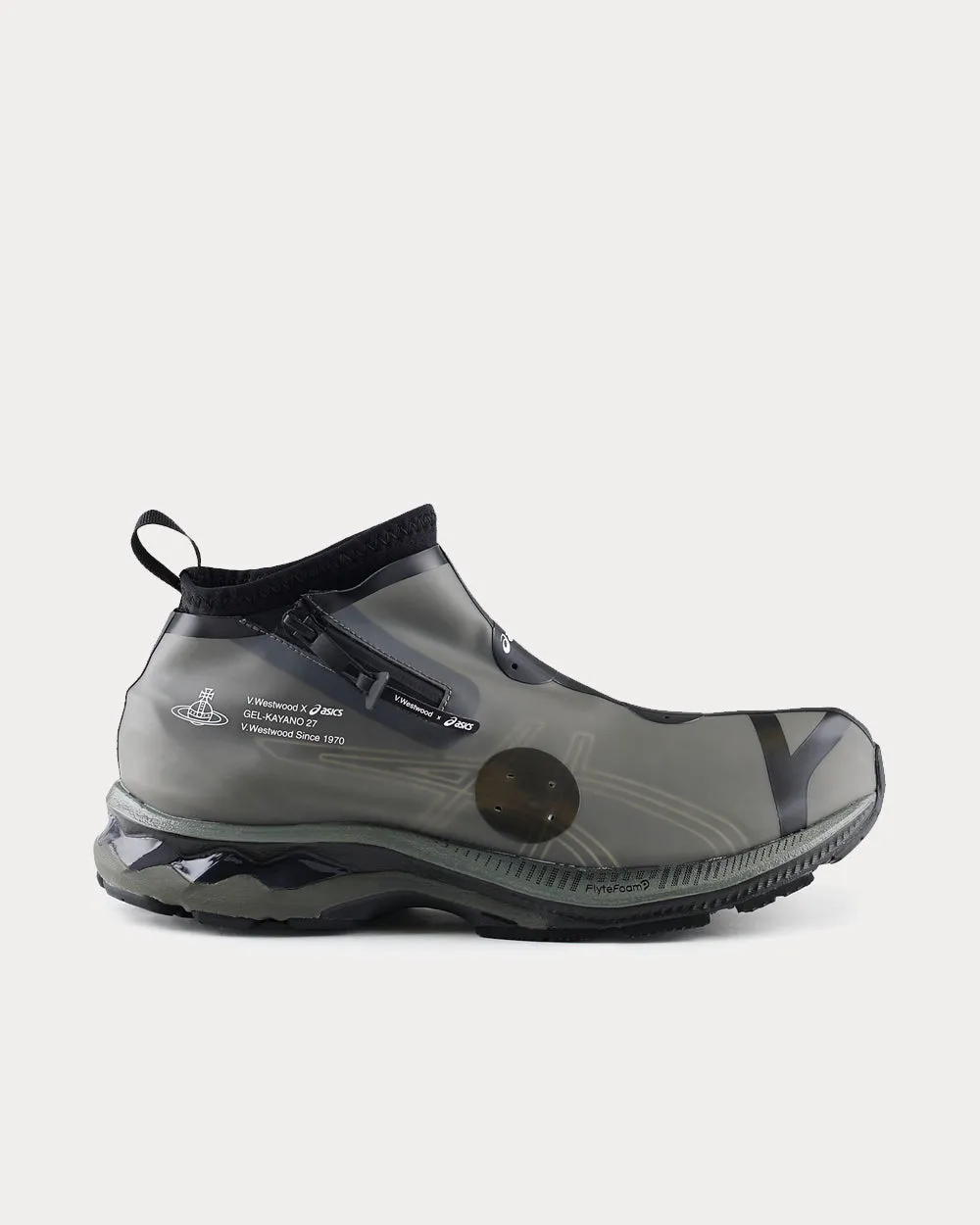 GEL-KAYANO 27 LTX Black High Top Sneakers Academy Asics Running Shoes