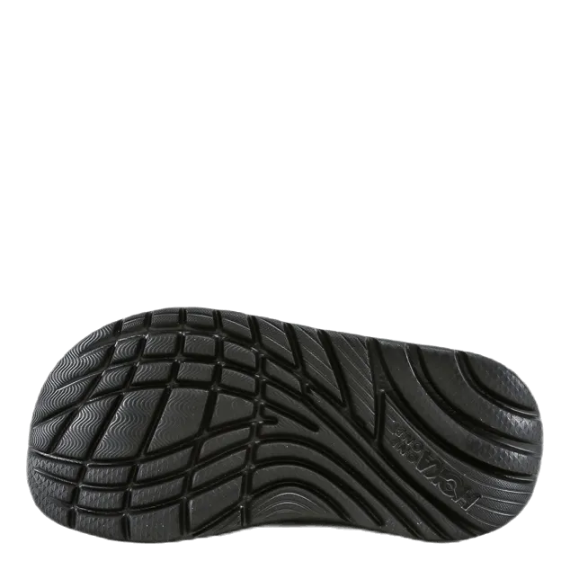 Ora Recovery Slide 2 Black Kamala Harris Flip Flops