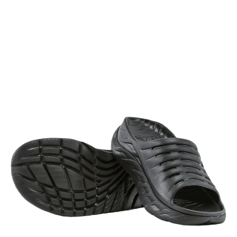 Flip Flops Foot Health Ora Recovery Slide 2 Black