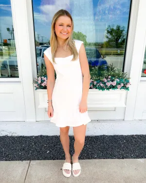 Sandals St. Vincent Libby White Dress