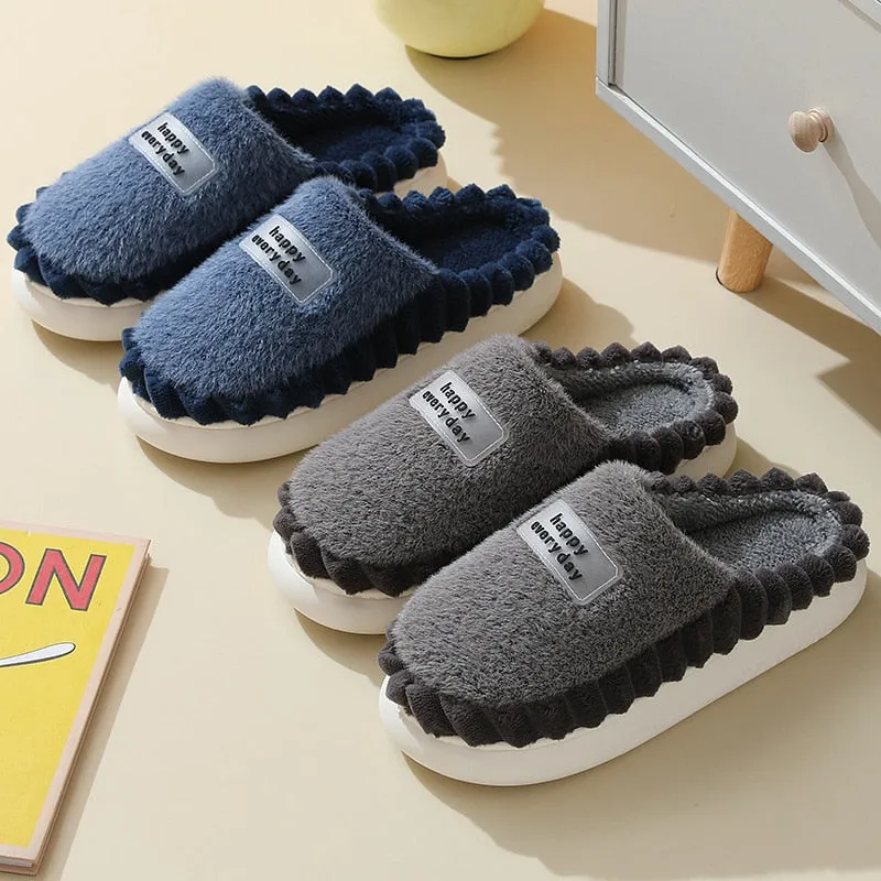 Best Indoor Slippers For Plantar Fasciitis Groovywish Men Soft Plush Slippers Heel Protection Indoor Shoes