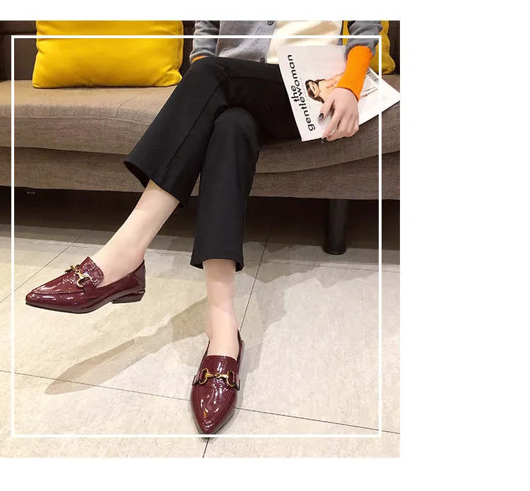 Suede Loafers Tassel Leather office Shoes Women Spring And Summer 2023 | Brodtica.com