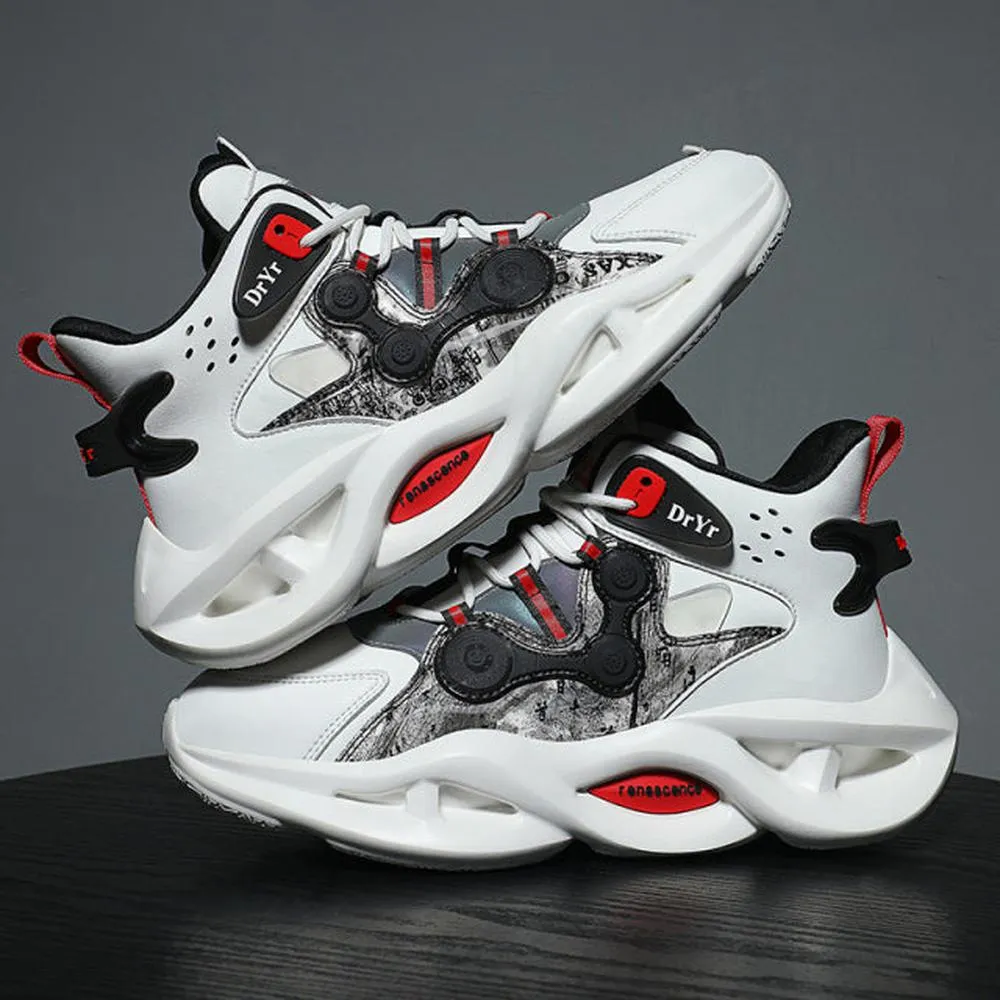 Fuzzy Loafers Men Casual Trainer Race Breathable Loafers Running Shoes