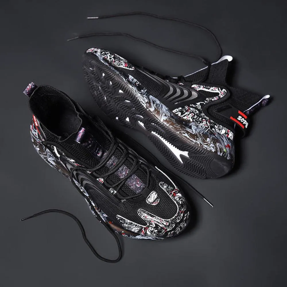 Men Casual Trainer Race Breathable Loafers Running Shoes Coach Leah Platform Loafers