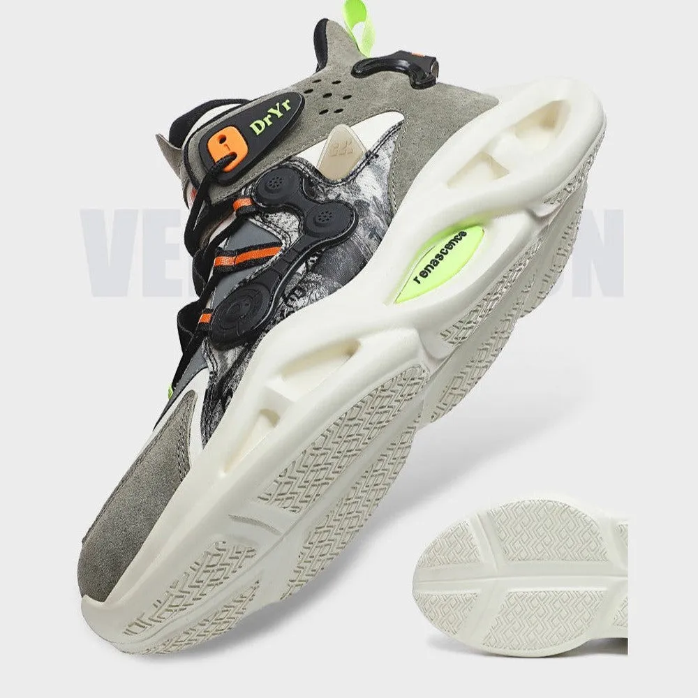 Shoes Leather Loafers Men Casual Trainer Race Breathable Loafers Running Shoes