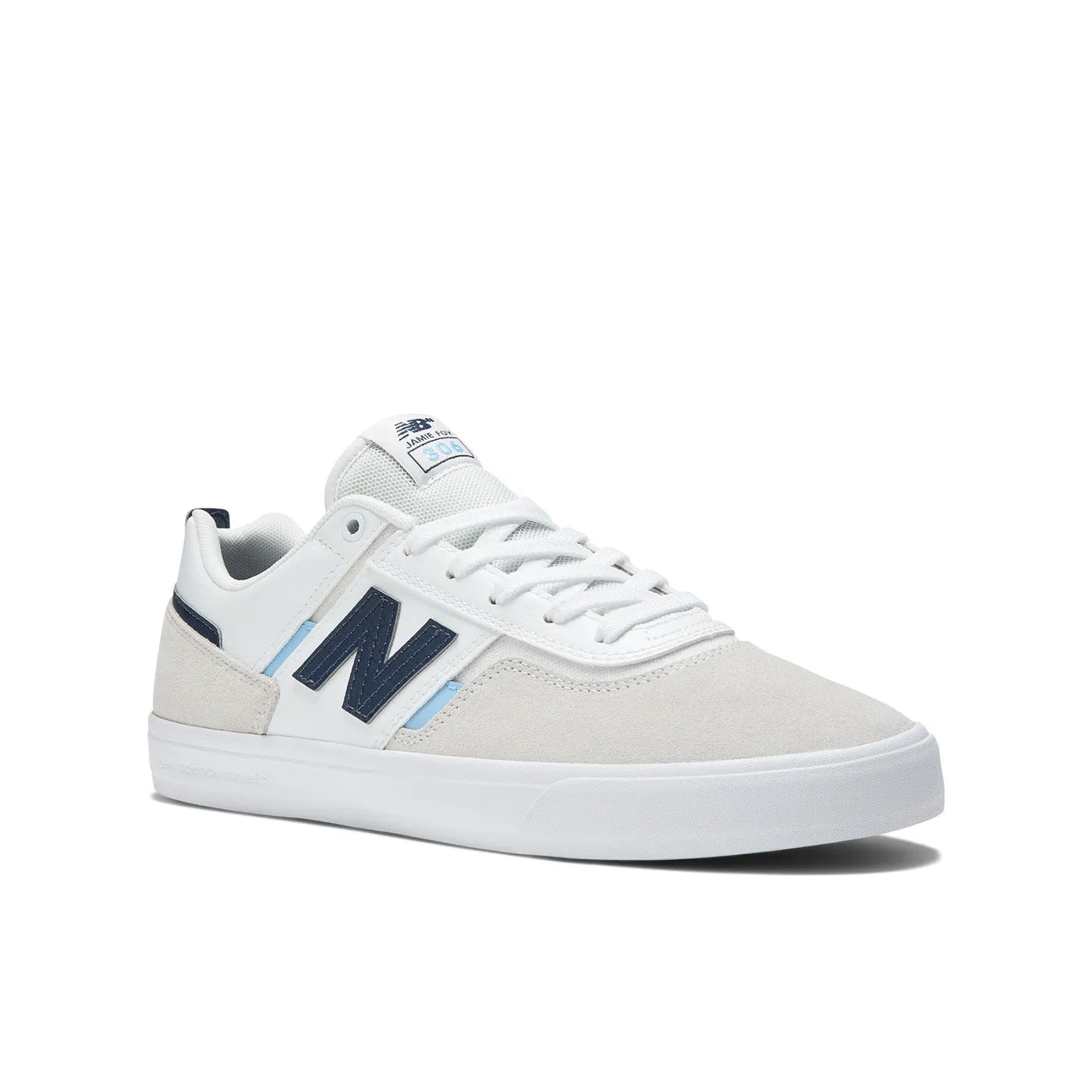 Men's New Balance Hierro New Balance Numeric NM306 Jamie Foy Shoes - White / Navy