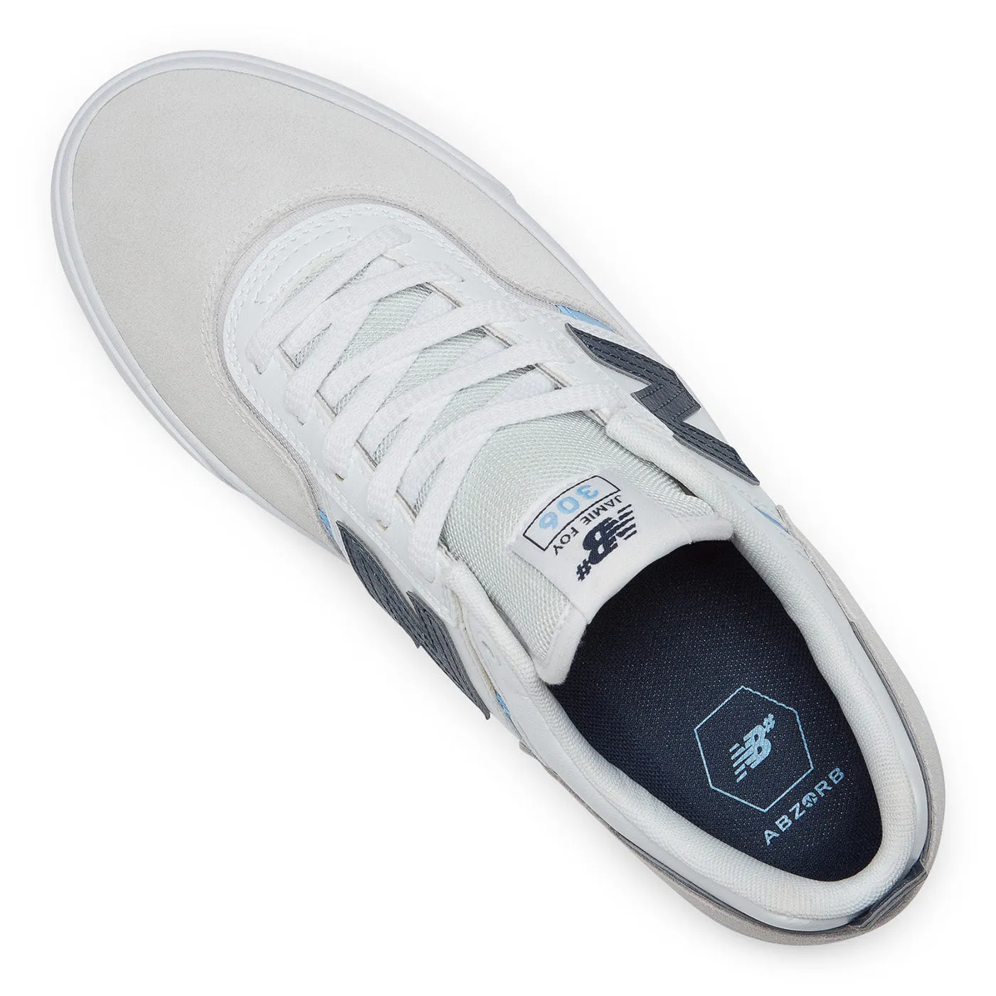 New Balance Women New Collection New Balance Numeric NM306 Jamie Foy Shoes - White / Navy