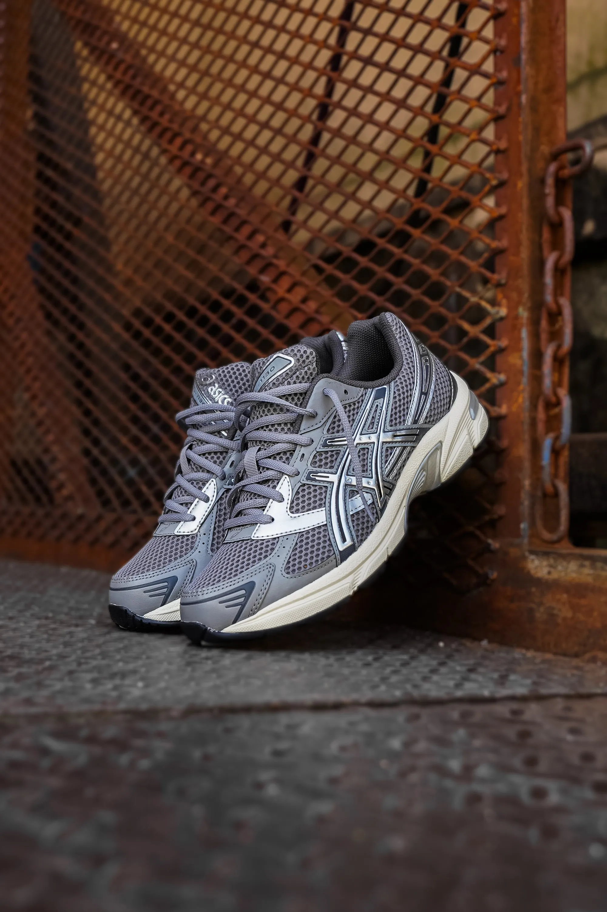 Asics Gel Venture 5 Shoes Mens Asics Gel-1130 (Clay Grey/Pure Silver)