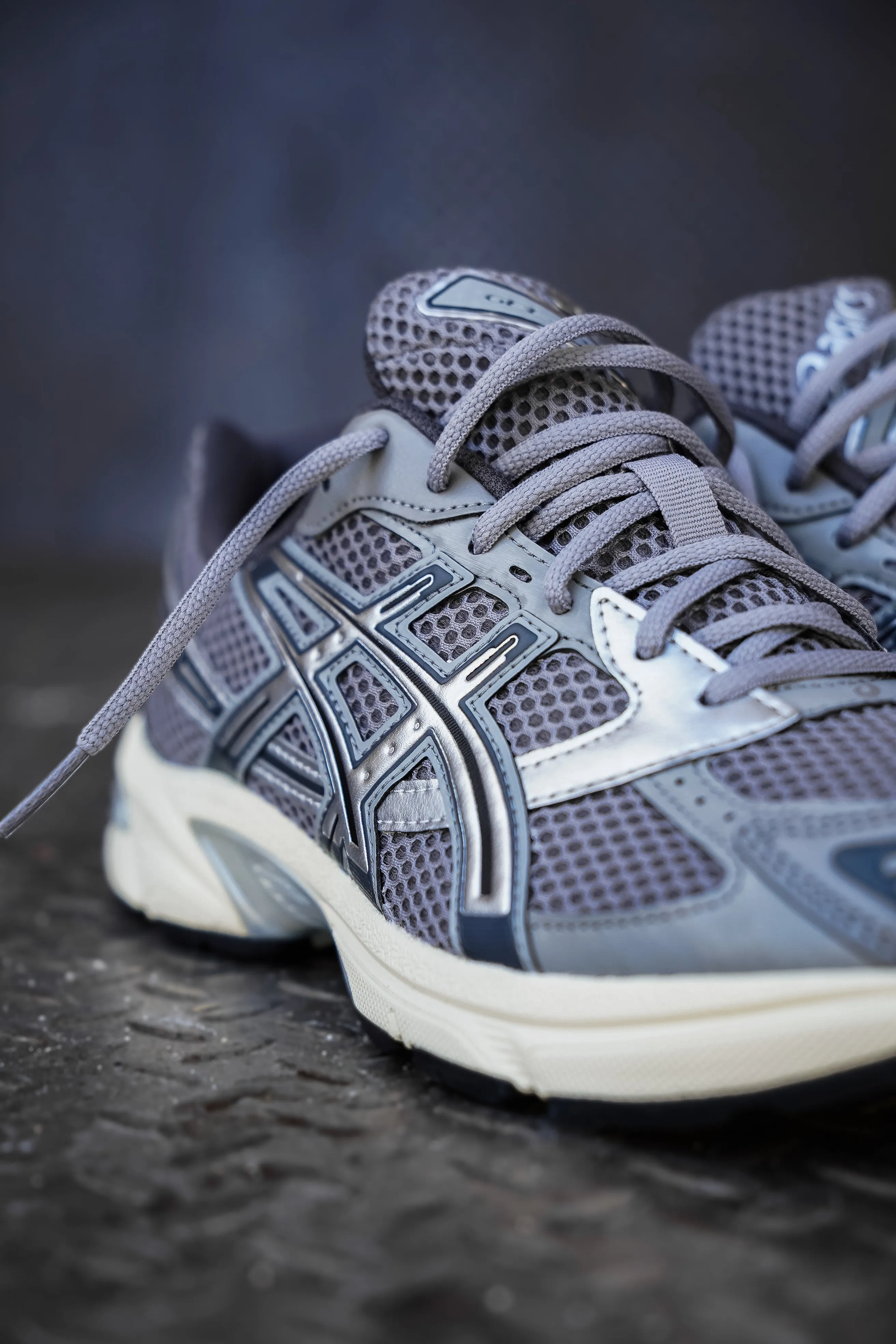 Asics Shoes Singapore Mens Asics Gel-1130 (Clay Grey/Pure Silver)