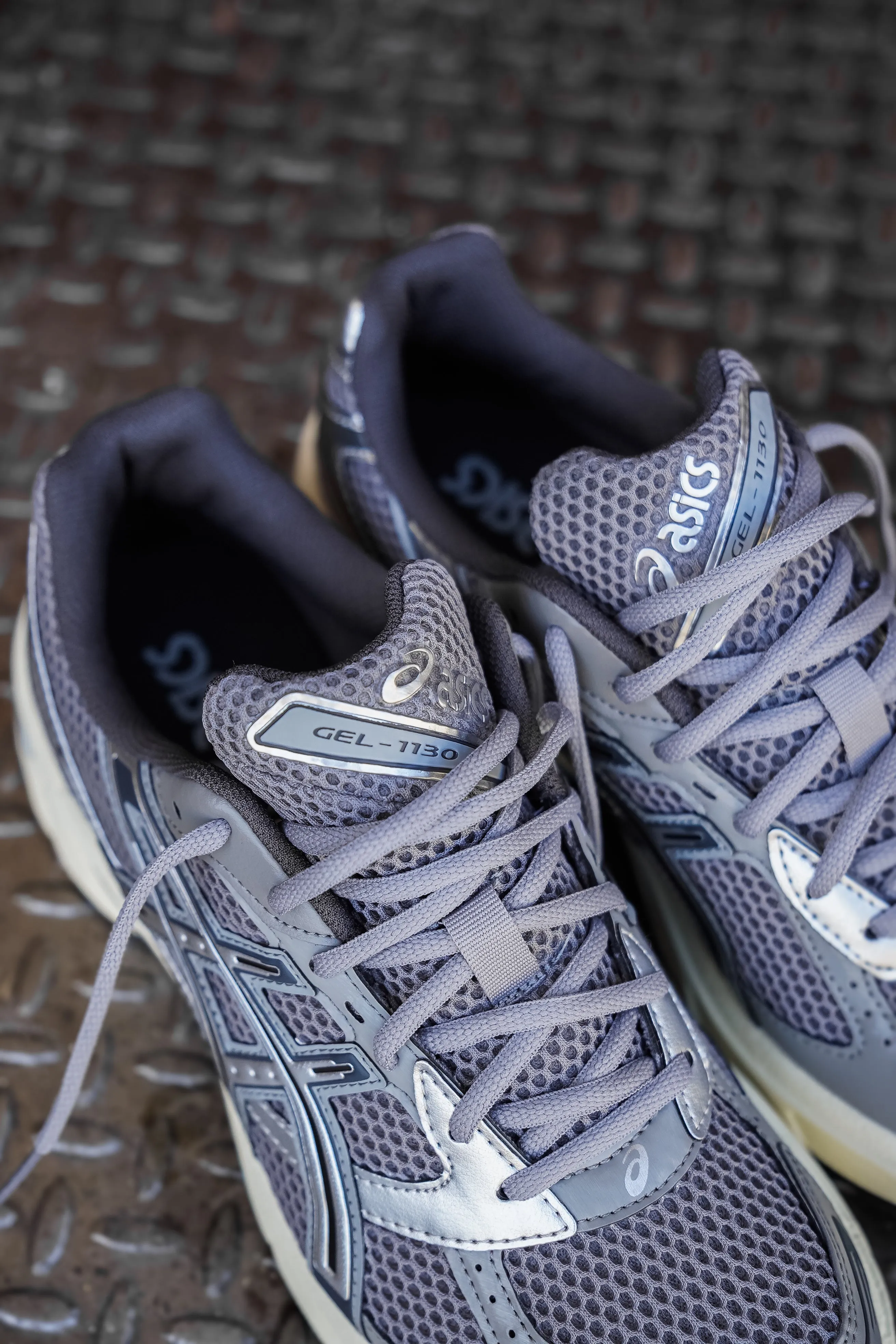 Mens Asics Gel-1130 (Clay Grey/Pure Silver) Asics Ultratek Wrestling Shoes