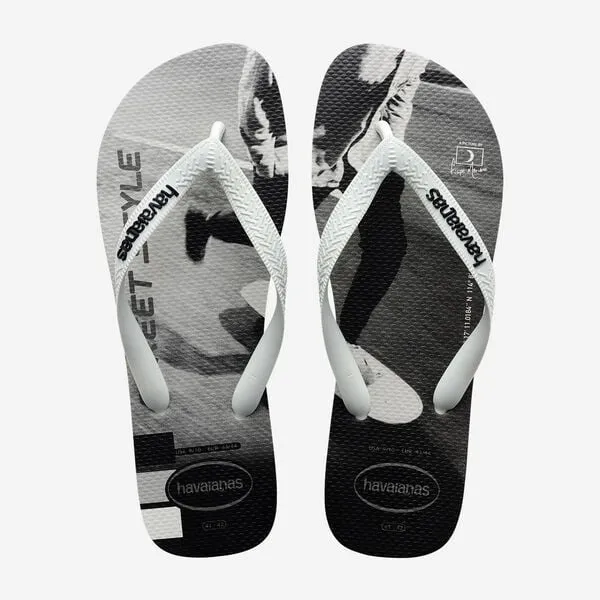 Ballet Slippers Spa Nyc HAVAIANAS HYPE - WHITE.WHITE.BLACK