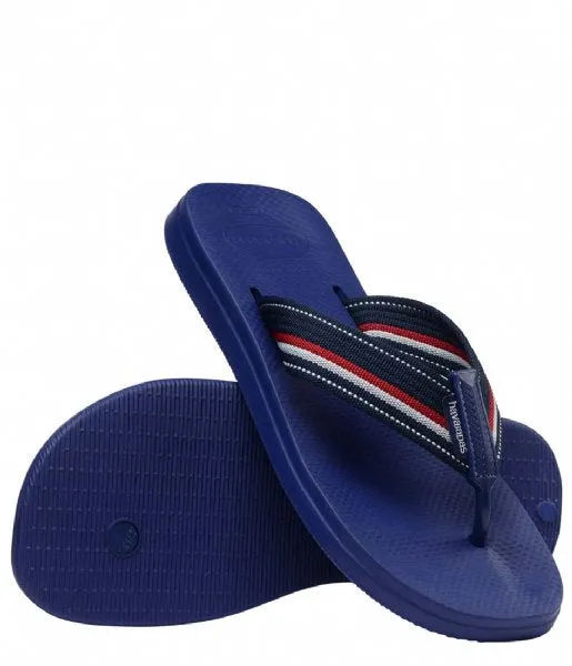 Pluffi Slippers HAVAIANAS NEW URBAN WAY - NAVY BLUE