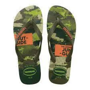 Family Dollar Slippers HAVAIANAS TOP CAMU - LIME GREEN