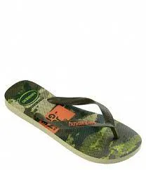 HAVAIANAS TOP CAMU - LIME GREEN Cartman Slippers