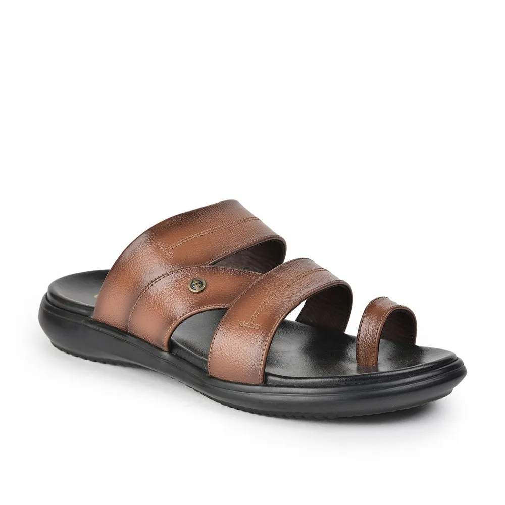 Orange Slippers Healers Casual (Tan) Thongs Sandals For Men MDL-04 By Liberty