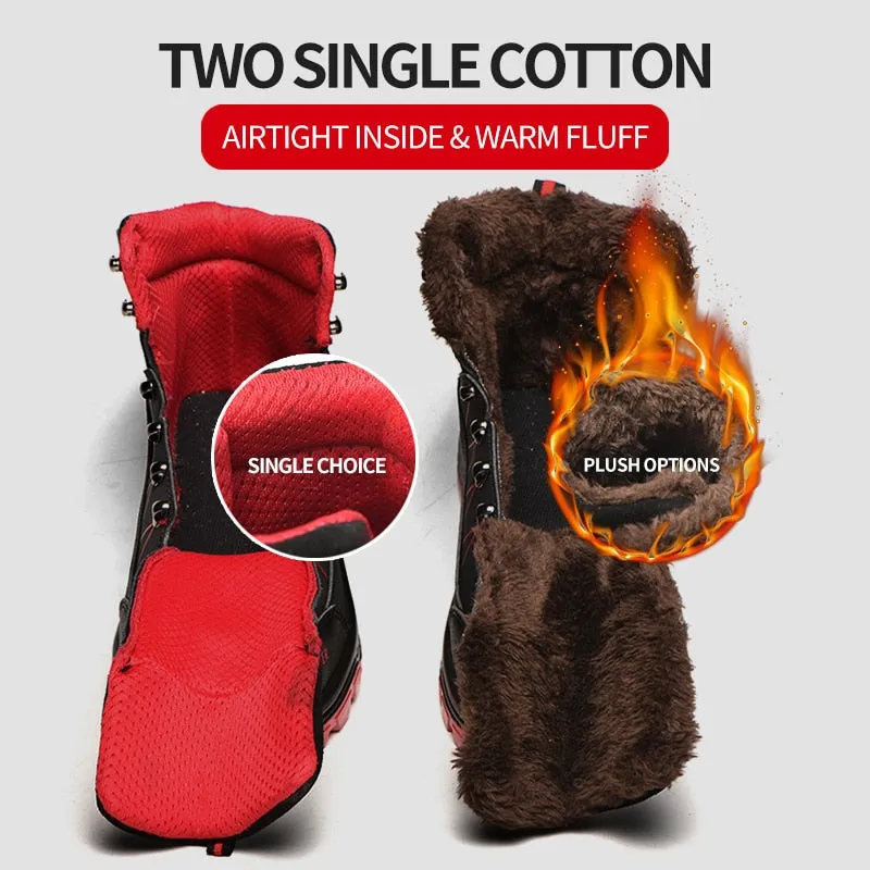 2000 Gram Thinsulate Work Boots Male Work Boots Lightweight Comfort Safety Shoes Men Steel Toe Work Sneakers Men Indestructible Shoes Security Protective Shoes