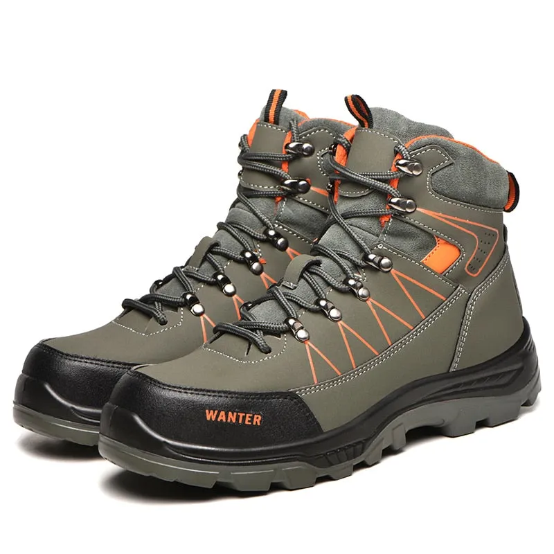 Work Boots .com Male Work Boots Lightweight Comfort Safety Shoes Men Steel Toe Work Sneakers Men Indestructible Shoes Security Protective Shoes