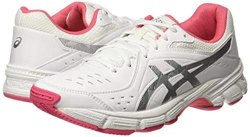 Asics Gel-ds Trainer 25 Running Shoes ASICS Women Gel-195Tr White/Silver Multisport Training Shoes-3 UK/India (35.5 EU) (5 US) (S759Y.102)